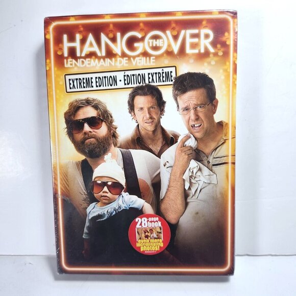 The Hangover DVD Extreme Edition with 28 Page Book 2009 Bonus Unrated Trailer - Picture 1 of 9